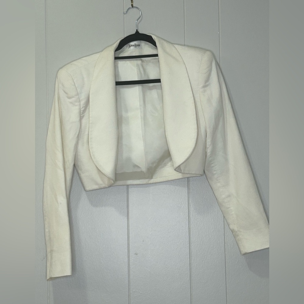 Women’s White Neiman Marcus jacket, size 8